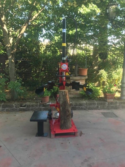 MODELLO SPACCALEGNA IDRAULICO VERTICALI CORSA 1000 DA 10 TONNELLATE S.I.T.