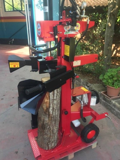 MODELLO SPACCALEGNA IDRAULICO VERTICALI CORSA 1000 DA 10 TONNELLATE S.I.T.