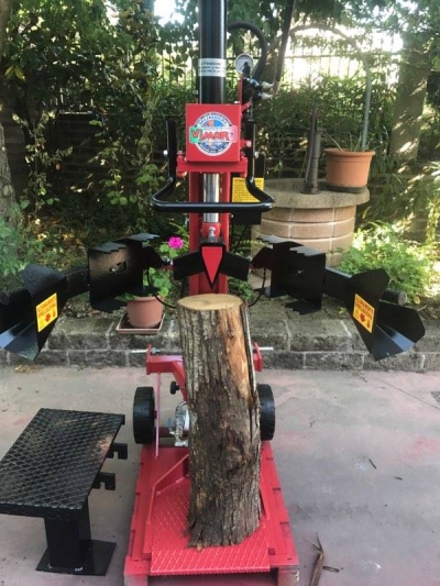 MODELLO SPACCALEGNA IDRAULICO VERTICALI CORSA 1000 DA 10 TONNELLATE S.I.T.