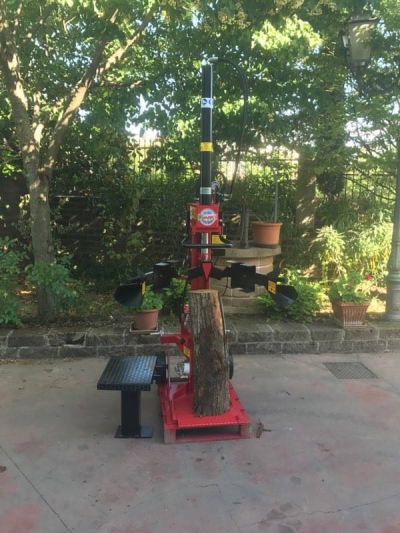 MODELLO SPACCALEGNA IDRAULICO VERTICALI CORSA 1000 DA 10 TONNELLATE S.I.T.