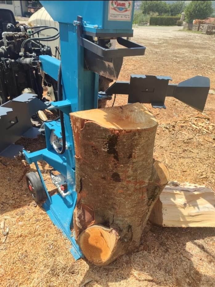 MODELLO SPACCALEGNA IDRAULICO VERTICALI CORSA 1000 DA 20 TONNELLATE S.I.T.