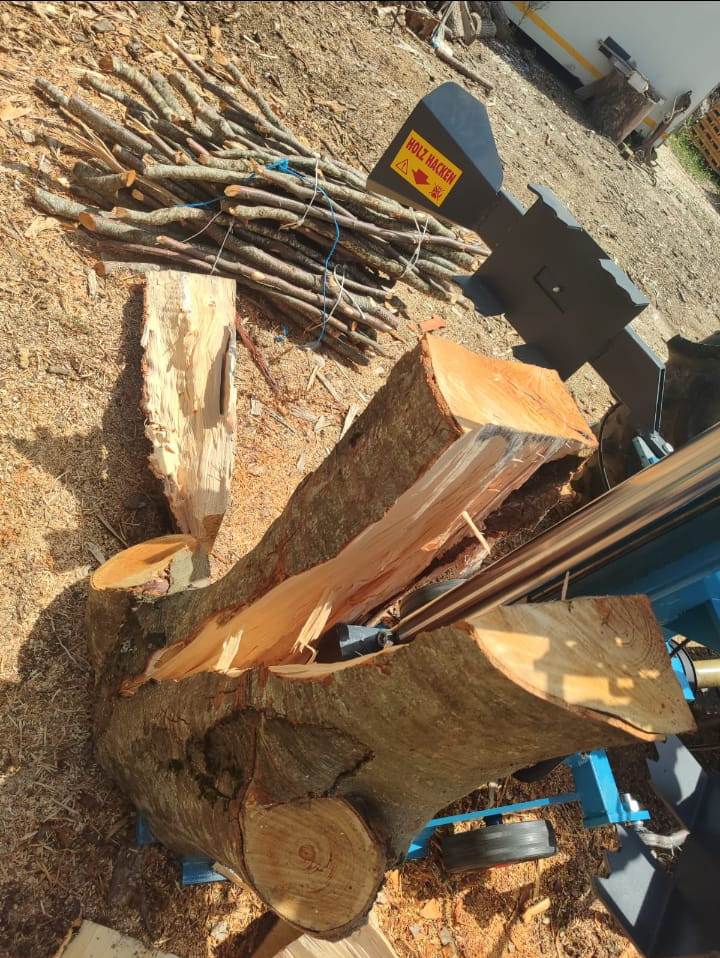 MODELLO SPACCALEGNA IDRAULICO VERTICALI CORSA 1000 DA 20 TONNELLATE S.I.T.